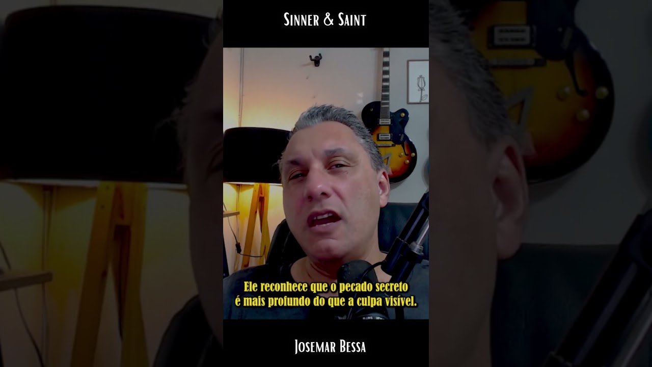 Cura de feridas invisíveis   | Sinner & Saint - Josemar Bessa #reflexão  #vida #fe