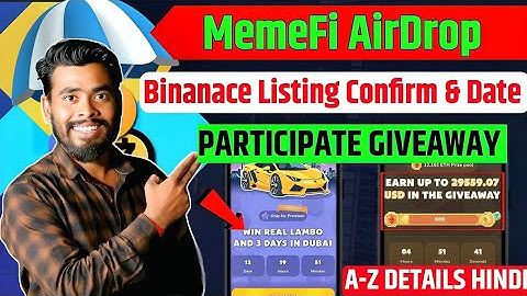 MemeFi AirDrop To Binance 🤩 | Memefi Listing Date Confirm | memefi new update | memefi airdrop