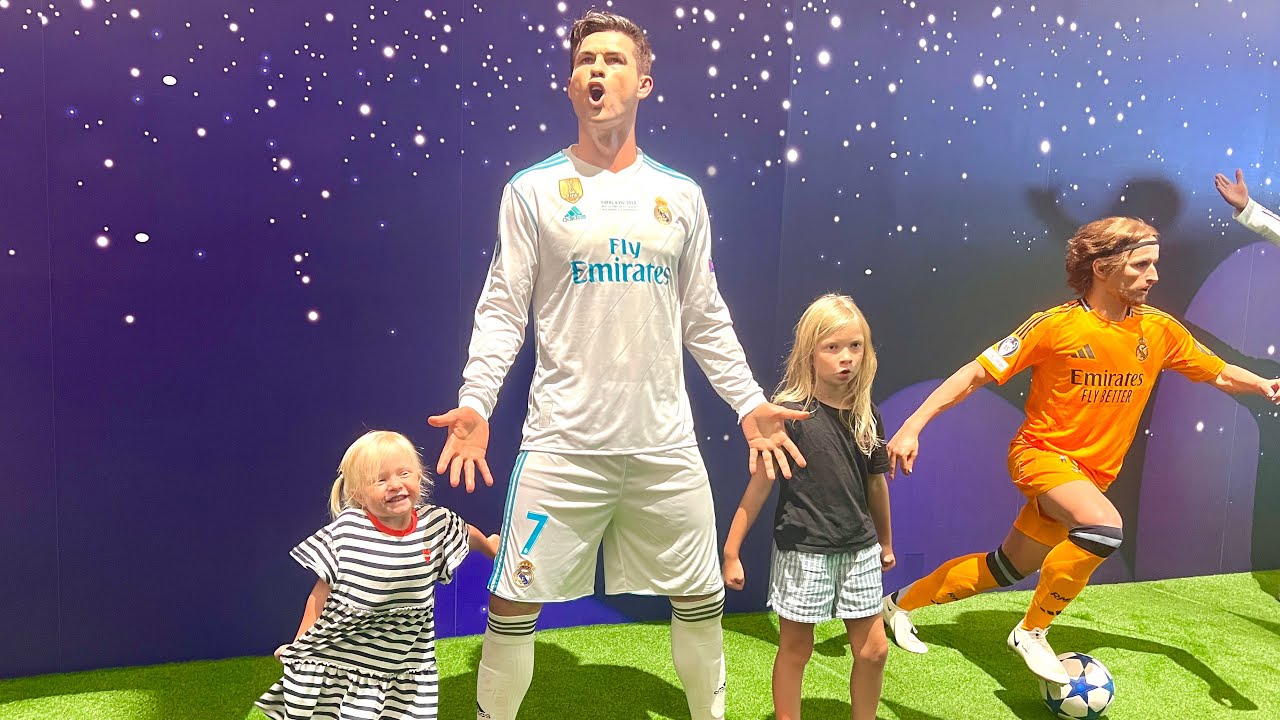 Парк Реал Мадрид в Дубае. Ника первый раз в парке развлечений. Ника Лайф