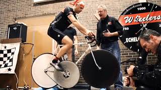 Roller speed record attemp