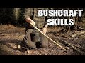 Bushcraft skills  camp craft knife skills pot hangers overnight camping