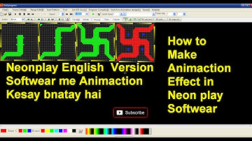 Neonplay Softwear me Animaction  Effect kesay Bnatay Hai How to Make Neonplay softwear tutorial 😱😱😱😱