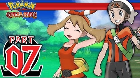 Pokemon Omega Ruby - Part 7 - May Rival Battle