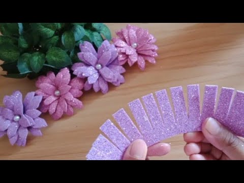 EASY CRAFTS WITH FOAM SHEETS - Easy Crafts With Glitter Foam
