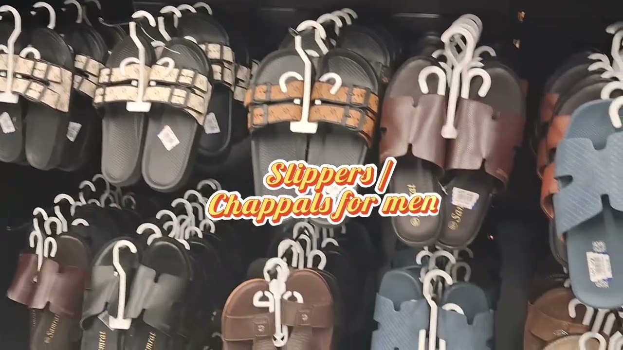 New Designs of Slippers / Chappals / Sandals for men for 2026.
