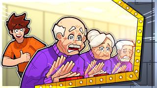 I forced the elderly to gamble for me