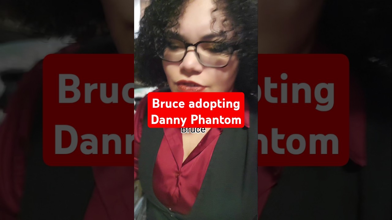 Bruce adopting Danny Phantom #dannyphantom #dccomics #batman #brucewayne #skit
