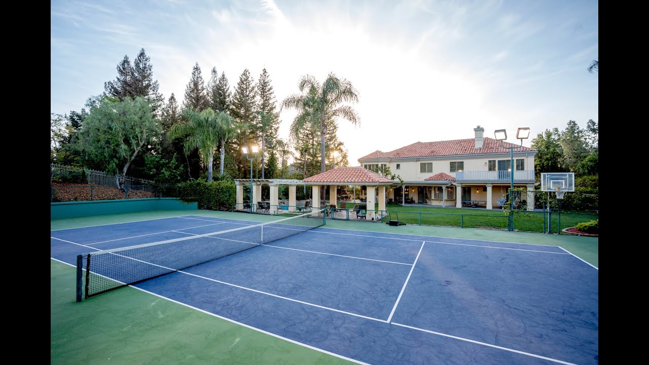Calabasas Tennis Court Estate YouTube