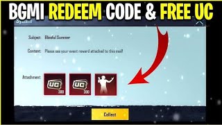 500500 Uc With Outstanding Emote Bgmi Redeem Code Free Uc Giveaway