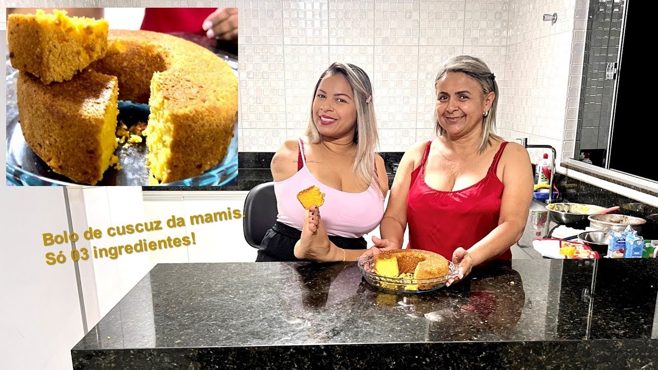 BOLO DA MINHA MÃE (03 INGREDIENTES!)!!!