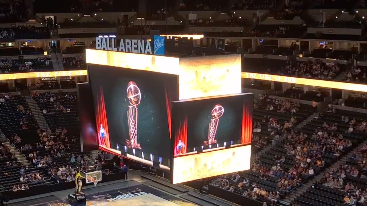 NBA Finals Game 3 Ball Arena Watch Party Intro YouTube