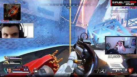 Tfue loses it watching Trainwreckstv play apex #lol #funny