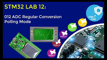 012 ADC Regular Conversion Polling Mode (STM32CubeIDE, STLink Debug STMStudio)