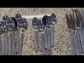 E far Hammered Silverware Set, 40 Piece Stainless Steel Square Flatware Set Review