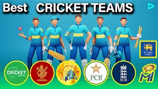 Biggest Cricket Teams | Top 10 Biggest Cricket Teams ' Official YouTube Channels