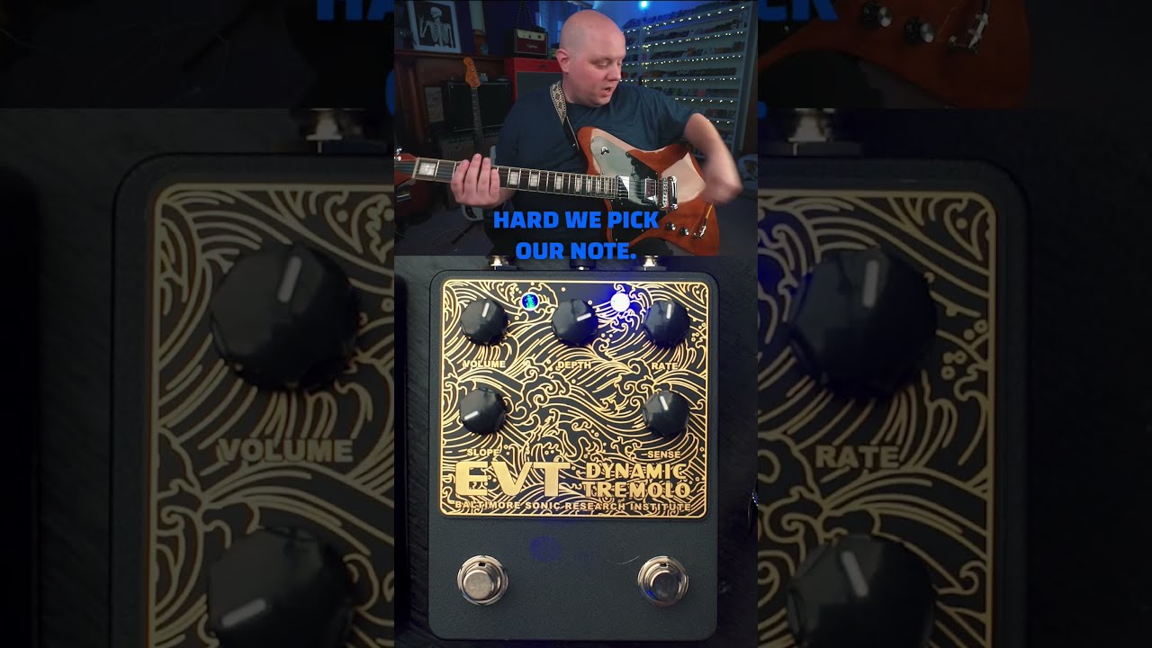 Dynamic Tremolo Explained #guitar #effectspedals - YouTube