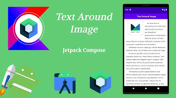 How to Implement Text Around Image in Jetpack Compose | Android | Kotlin | Make it Easy