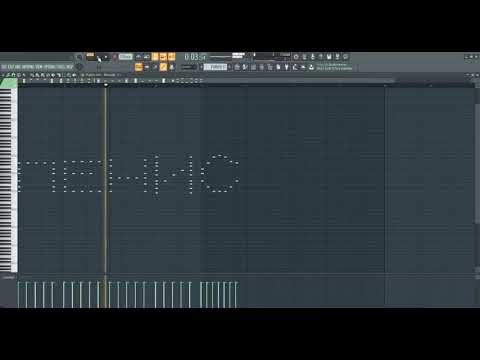 Как звучит слово ПЕНИС на пианино fl studio🔥