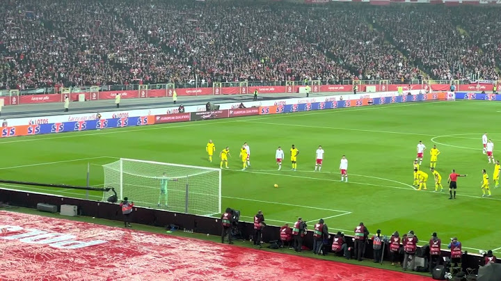 Mecz Polska-Szwecja Gol Roberta Lewandowskiego z rzutu karnego na 1:0 Chorzów 29.03.2022r.