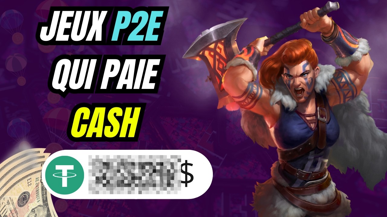 Juin 2025 : Top 5 Jeux P2E Pour Faire PLEIN de Crypto (Sans Effort)