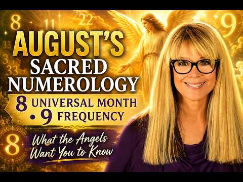 HOW TO EMBRACE THE THREE POWERFUL NUMBERS OF AUGUST - THE 8, 1 & 9 - HERE'S YOUR UPDATE FROM REV SUE