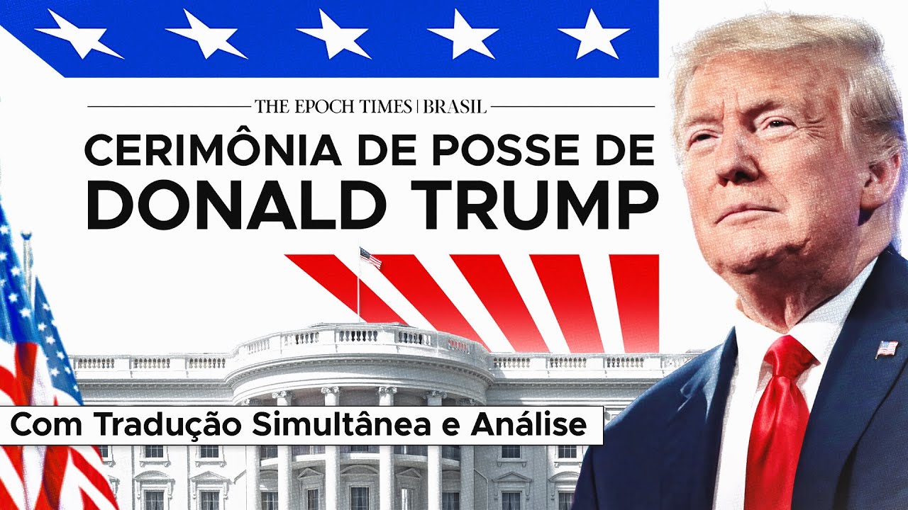 🔴AO VIVO: Posse de Trump | Tradução simultânea e Análise | Cobertura especial