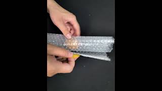The magical power of bubble wrap: High-altitude egg challenge! 😂🥚#Bubblewrap