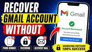 How To Recover Gmail Account Without Phone number, Password or Recovery email Solution video 2026