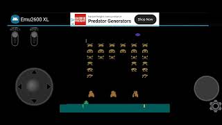 Space Invaders Atari 2600 - Emu2600XL - Android Gameplay - Samsung Galaxy S21