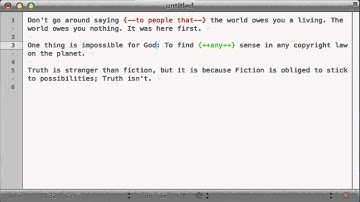 CriticMarkup in TextMate 2