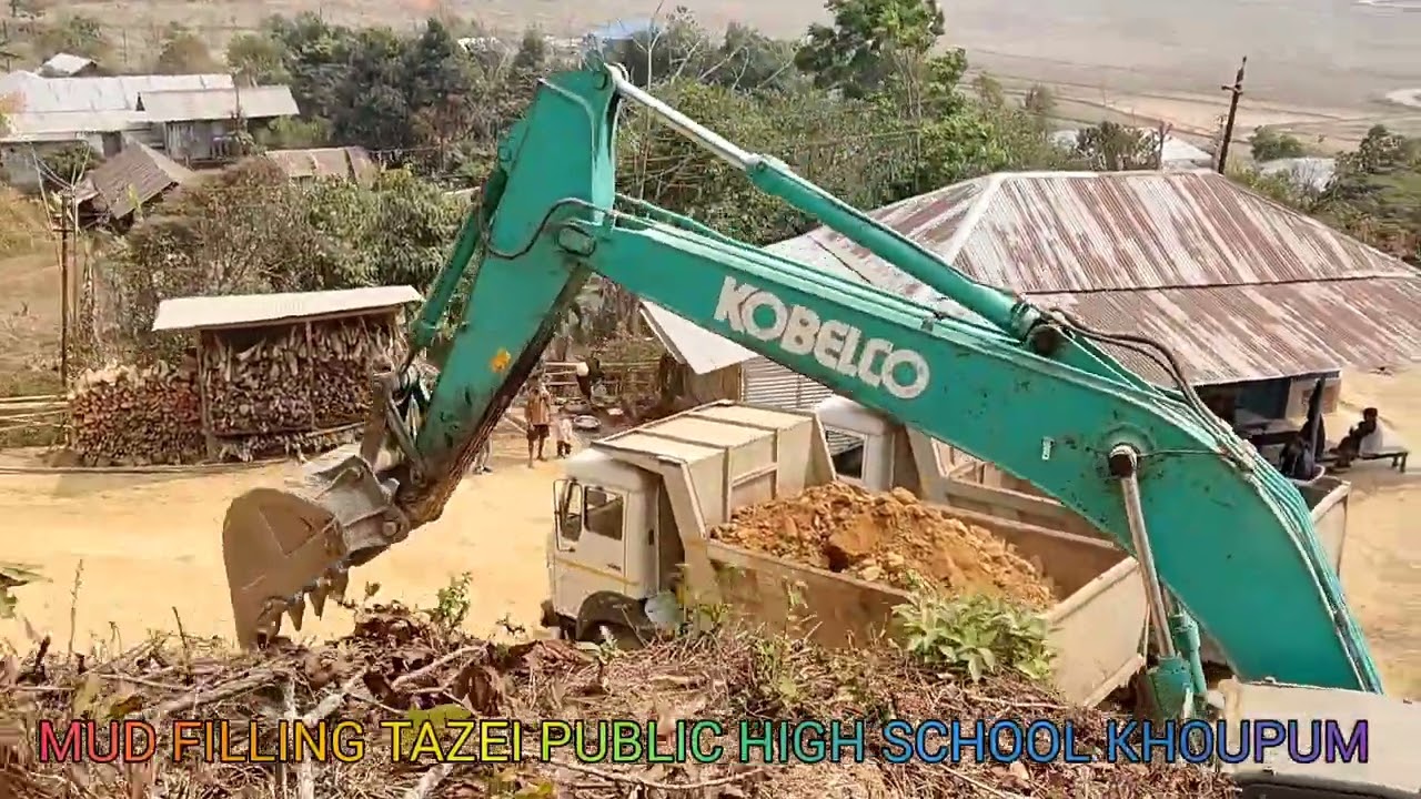 For MUD FILLING TAZEI PUBLIC HIGH school Khoupum 27th February 2026//