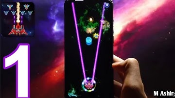 Galaxy Attack: Alien Shooter - Gameplay Walkthrough Part 1&2 (iOS, Android)
