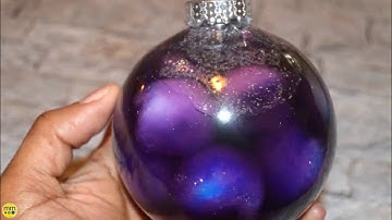 25 Days of Christmas: Day 15 - Galaxy Ornament