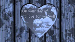 Romantic happy birthday greeting for my boyfriend