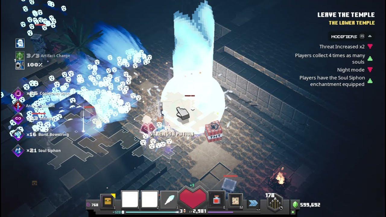 [Minecraft Dungeons]Harvester! Daily mission only... YouTube