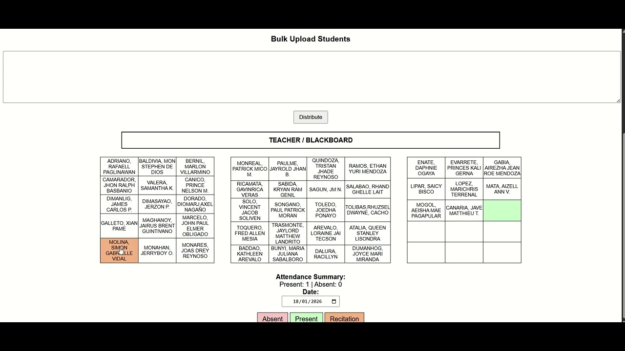 Automated Seatplan Option 2