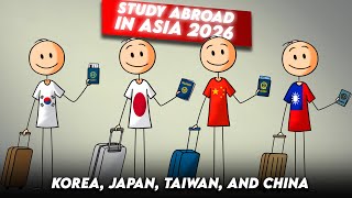 Details Study Abroad in Asia 2026 | Korea vs Japan vs Taiwan vs China | Which Is Best for Students News