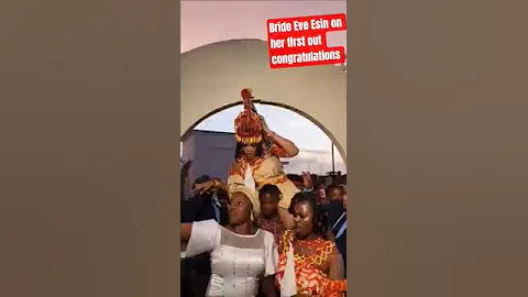 #marriage#celebration# Nollywood actress Eve Esin