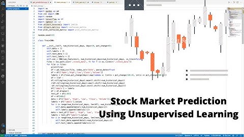 Stock Market Prediction Using Unsupervised Features