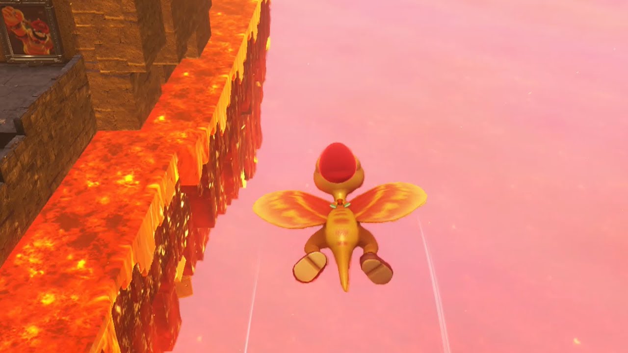 How to Skip Half of The Darker Side(Final Level) Super Mario Odyssey