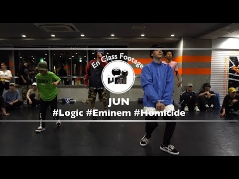 JUN "Homicide ft. Eminem / Logic" @En Dance Studio SHIBUYA SCRAMBLE