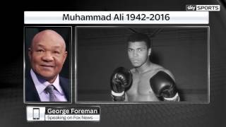 George Foreman : Muhammad Ali is bigger than boxing Profile