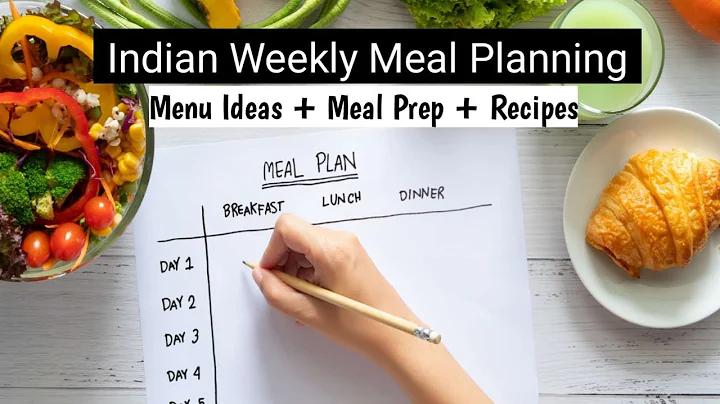 Indian weekly Meal Plan| Full week Menu Ideas, Preparations & Recipes! Vegetarian Meal Plan