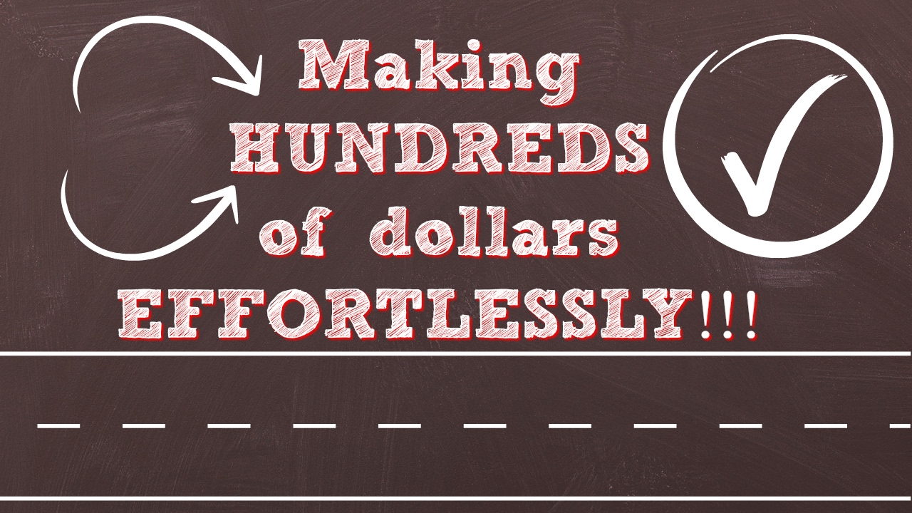 Make real MONEY doing NOTHING 