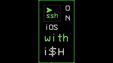 Use SSH from iSH iOS app