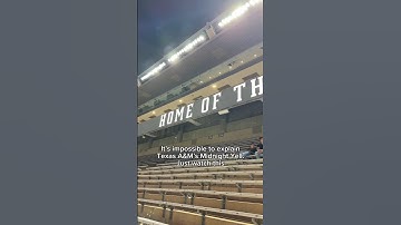 Texas A&M’s Midnight Yell is … something