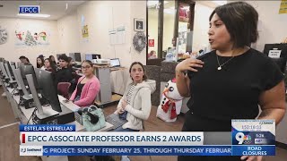 Famous Estela's Estrellas: EPCC associate professor earns 2 awards Profile