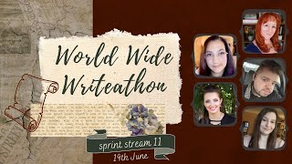World Wide Writeathon / Productivity Stream #11 / June 2022