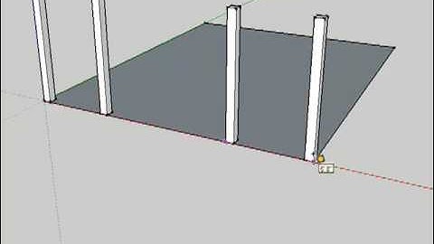 Drawing a Timber Frame in SketchUp (Part 1)
