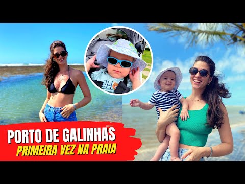 VIAGEM PARA PORTO DE GALINHAS / PRIMEIRA VEZ NA PRAIA / VLOG